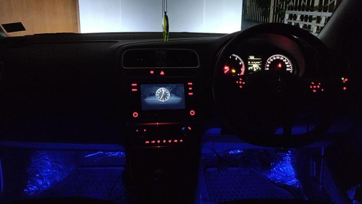 List of mods done on my VW Polo: Headlights, ambient lighting & more 