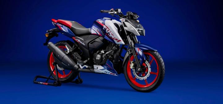 TVS Apache RTR 165 RP launched at Rs. 1.45 lakh 