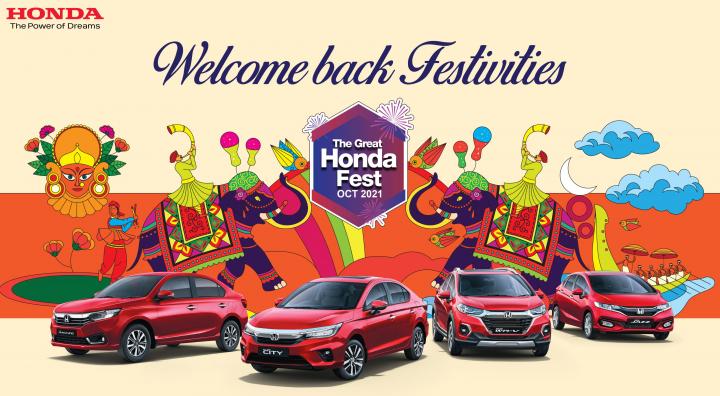 Honda announces festive discounts of up to Rs. 53,500 