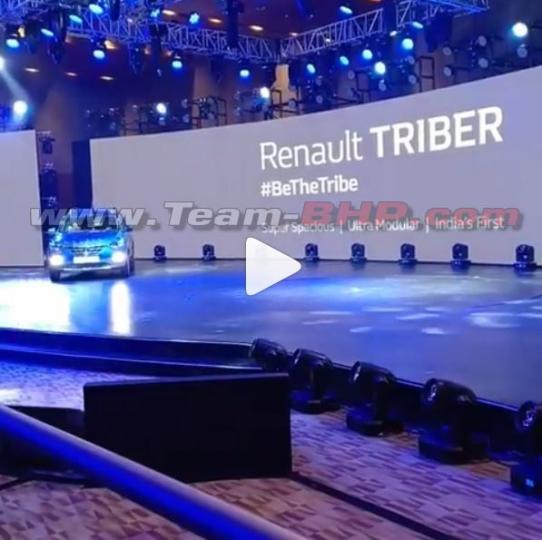 Renault Triber leaked ahead of launch 