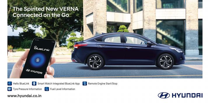 Hyundai Verna facelift to get Blue Link connectivity tech 