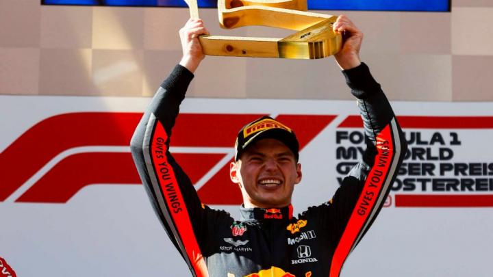 Max Verstappen wins the 2019 Austrian GP 