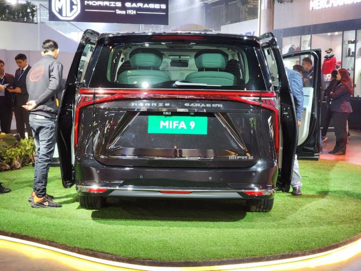 Auto Expo 2023: MG MIFA 9 electric MPV unveiled 