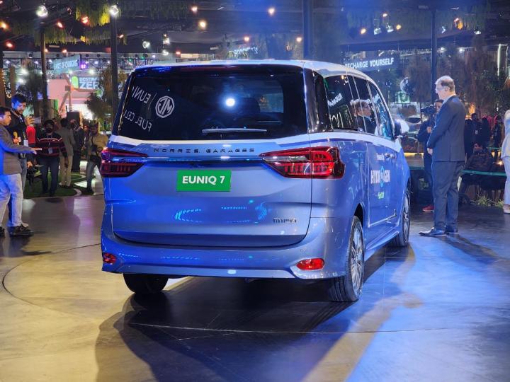 Auto Expo 2023: MG Euniq 7 Hydrogen Fuel-cell MPV unveiled 
