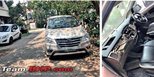 Bangalore: Thieves steal airbags, accessories from Toyotas 