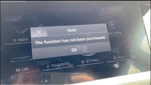 Audi EV owner finds paywalled HVAC function 