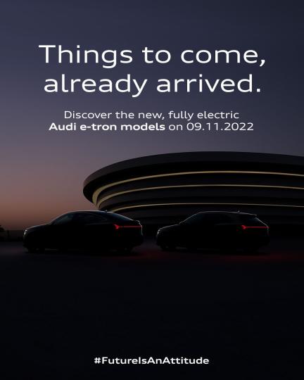 2023 Audi Q8 e-tron & Q8 e-tron sportback officially teased 