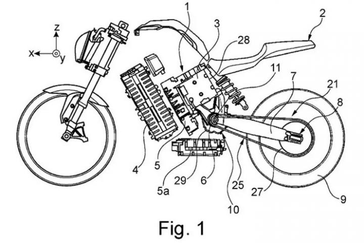 BMW G310R electric in the works: Patent images leaked 
