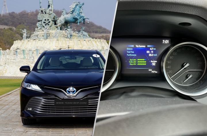 Real world fuel efficiency of the Toyota Camry Hybrid: My observations 