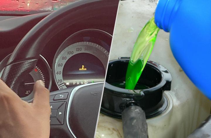 Local garage mixes pink & green coolant in my C-Class: My learnings 