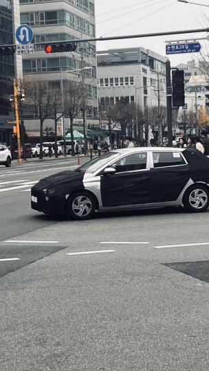 Hyundai i20 facelift continues testing in South Korea 