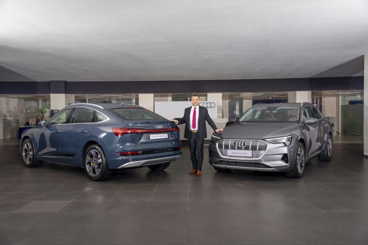 Audi e-tron electric SUV launched at Rs. 99.99 lakh 