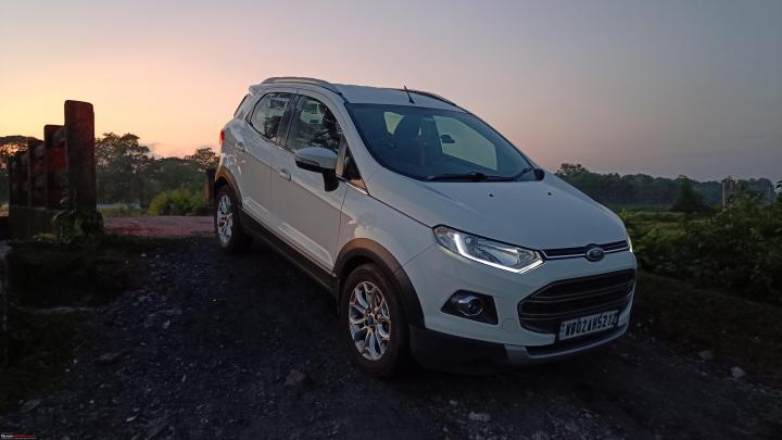 Ford EcoSport service updates after a recent road trip: 1.40L km done 