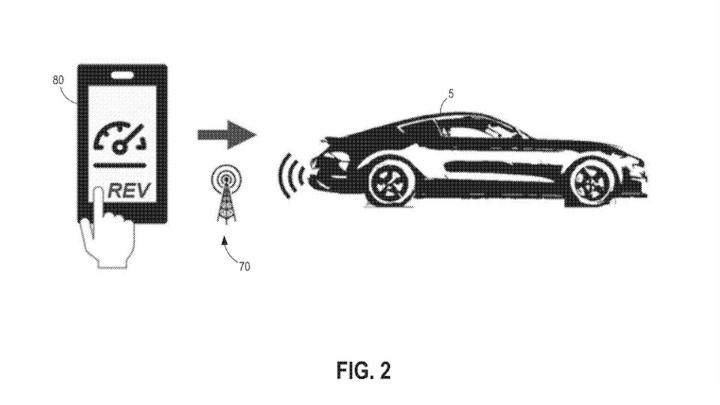 Ford files patent for new remote engine revving system 