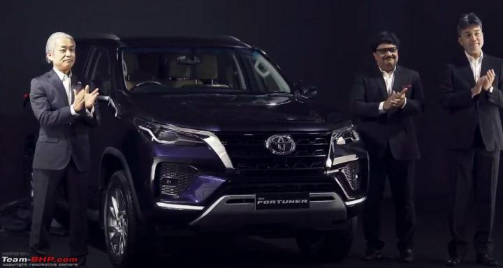 2021 Toyota Fortuner facelift launched at Rs. 29.98 lakh 