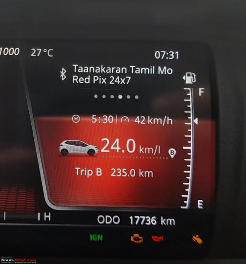 Surprising fuel efficiency from a 18,000 km run Altroz: 700km on 1 tank 