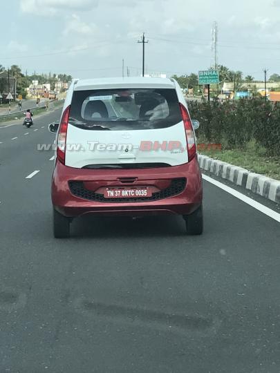 Scoop! Tata Nano electric spotted testing in Coimbatore 