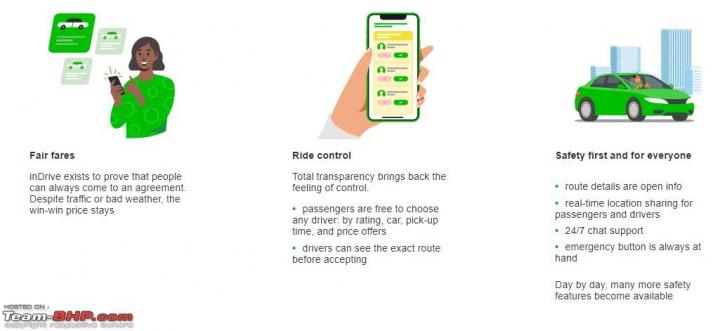 inDriver app based cab service: BHPians share their experiences 