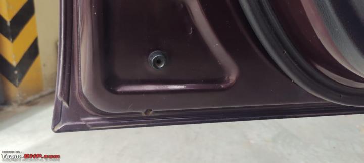 Water seeping inside the front doors of my Innova Crysta: Common issue? 