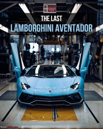 Final Lamborghini Aventador rolls out of production 