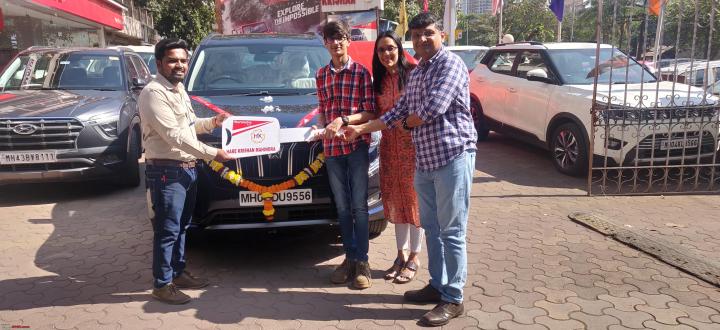 Taking delivery of my Mahindra XUV700 AX7 diesel AT 