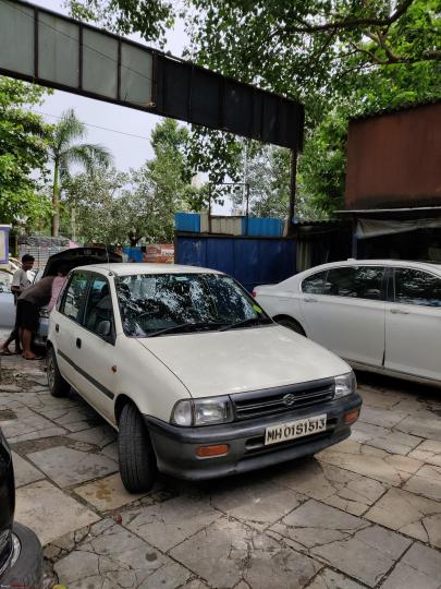 My 1995 Maruti Zen: Fixing the grille & lights after a minor accident 