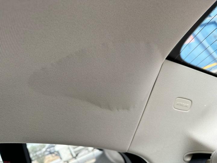 Mercedes C-Class fabric roof liner damaged: Need Advice 