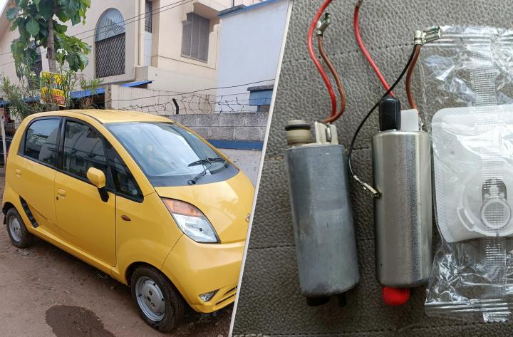 Did a DIY fuel pump repair on my Tata Nano; car restarts after 2 years 