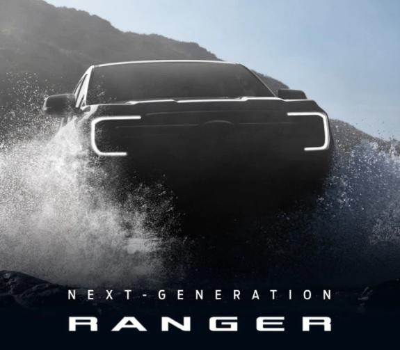 Next-gen Ford Ranger teased; unveil on 24 November 