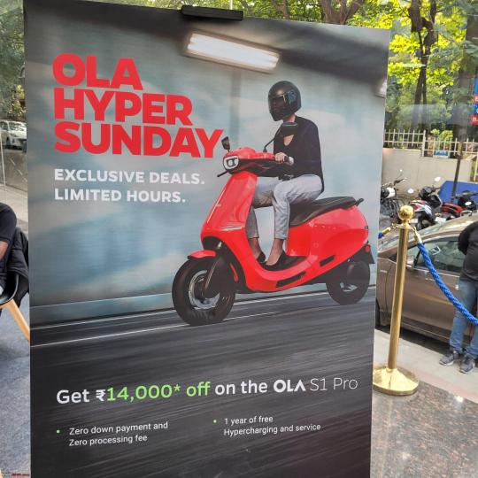 OLA Hyper Sunday: Marketing gimmick, followed by bad dealer experience 