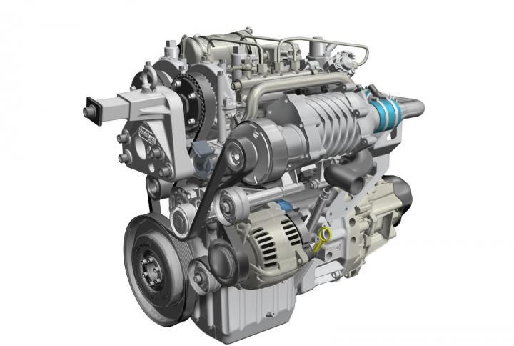 Renault reveals a twin-charged 2 stroke diesel engine 