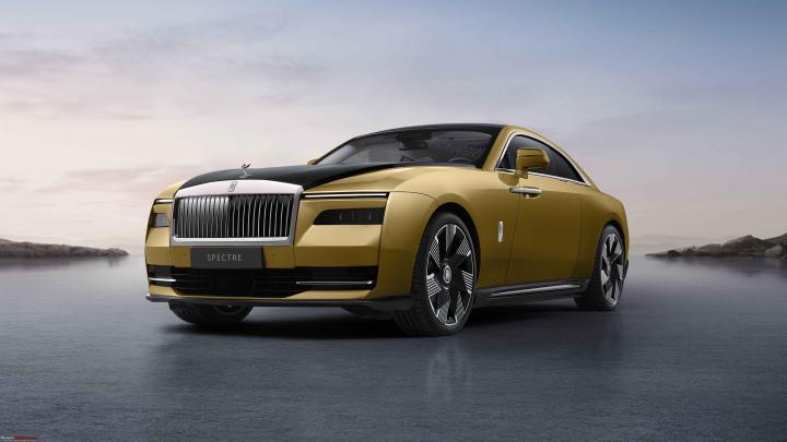 Rolls Royce Spectre unveiled; Brand's first all-electric car 