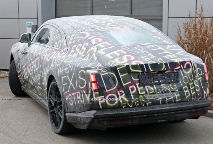 2023 Rolls Royce Spectre EV spied for the first time 