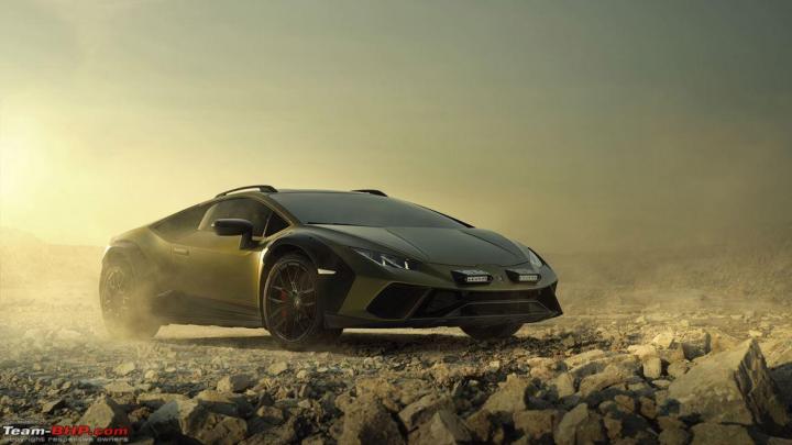 Lamborghini Huracan Sterrato launched at Rs 4.61 crore 