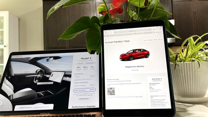 Ordered my Tesla Model 3 Performance: Unique online booking experience 