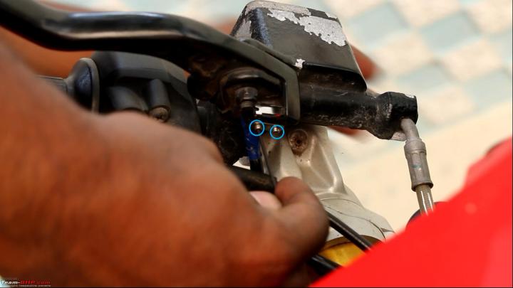 DIY: Replacing the brake switch on a TVS Apache RR 310  