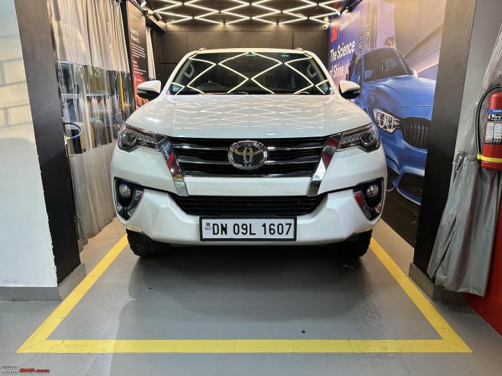Clocked 80000 km on my Fortuner: Updates on service, detailing & more 