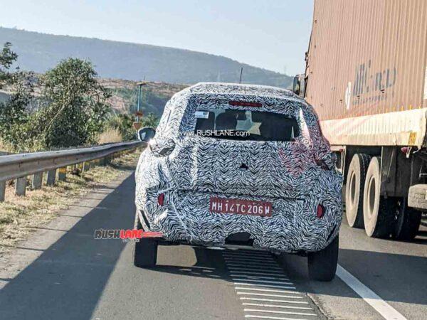 Tata HBX spotted with production-spec 2-tone alloys 