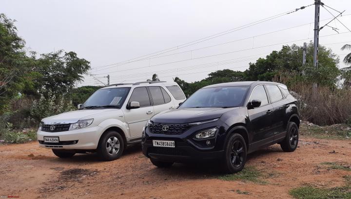 3 brothers & their 3 Tata SUVs: New Safari Dark PDI & first impressions 