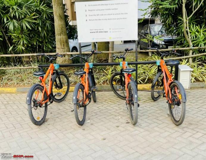 TILT bicycle-sharing service set up at our apartment: Review 