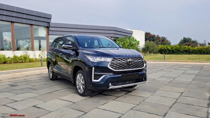 Observations on Innova Hycross 8-seater by a 2016 Jazz owner 