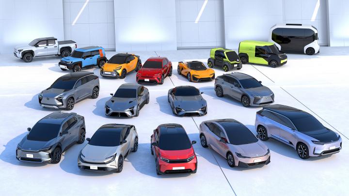 Toyota & Lexus unveil 15 new EV concepts 