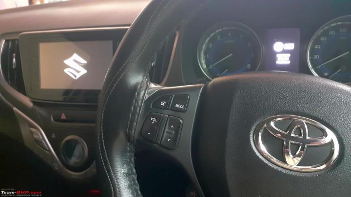 Toyota Glanza starts displaying the Suzuki logo: Glitch in the software 
