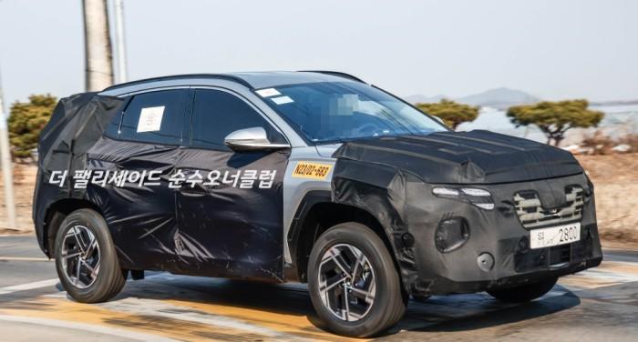 2024 Hyundai Tucson facelift spied for the first time 