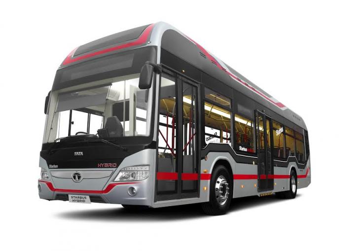 Tata Motors launches Hybrid & Electric buses in India 