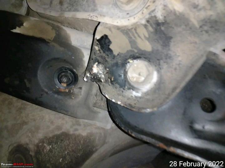 Polo GT TSI gearbox damaged by hitting stone; quoted 5 lakhs for repair 