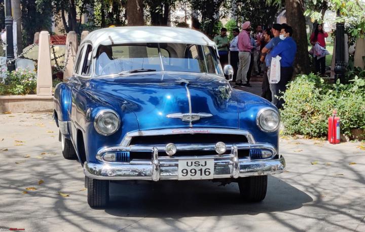 Pics: Vintage & Classic car drive in Central Delhi 