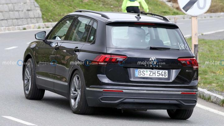 Volkswagen Tiguan electric spied testing ahead of unveil 