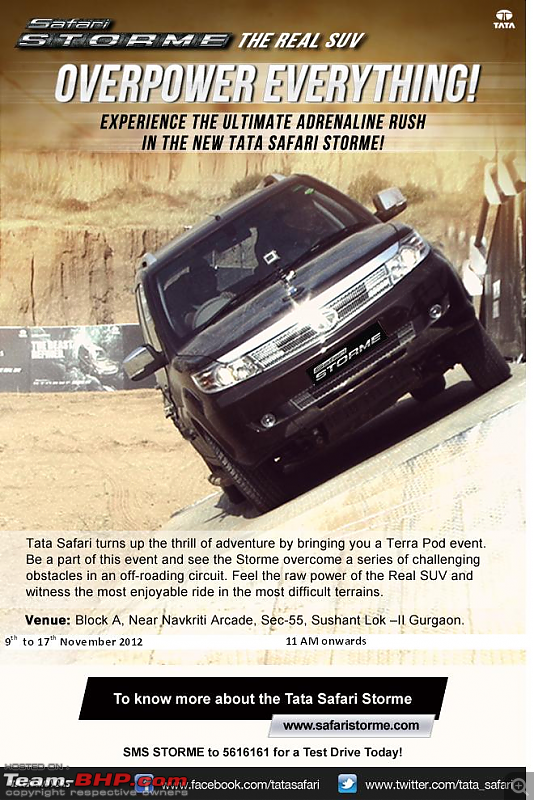 Experience the Tata Safari Storme : Terra Pod event @ Gurgaon: EDIT: Now in Bangalore-tatasafaristorme.png