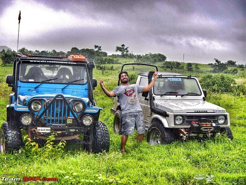 Sunday Offroad Excursion near Mumbai - 31st August 2014-pose-2.jpg